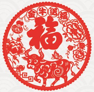 春聯廠家加工生產春節(jié)窗飾窗花